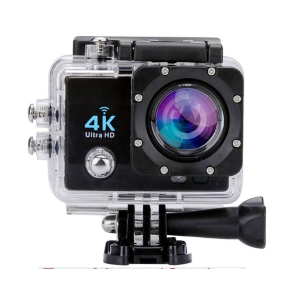 Bcare B-Cam X-3 Action Kamera [WiFi/Ultra 4K/16MP] - Hitam + Free Waterproof + All Mount